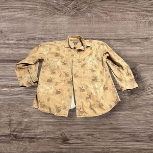 Woolrich Men’s Buck Hunting Outdoor 2 Pocket Long Sleeve Button Up Shirt Medium